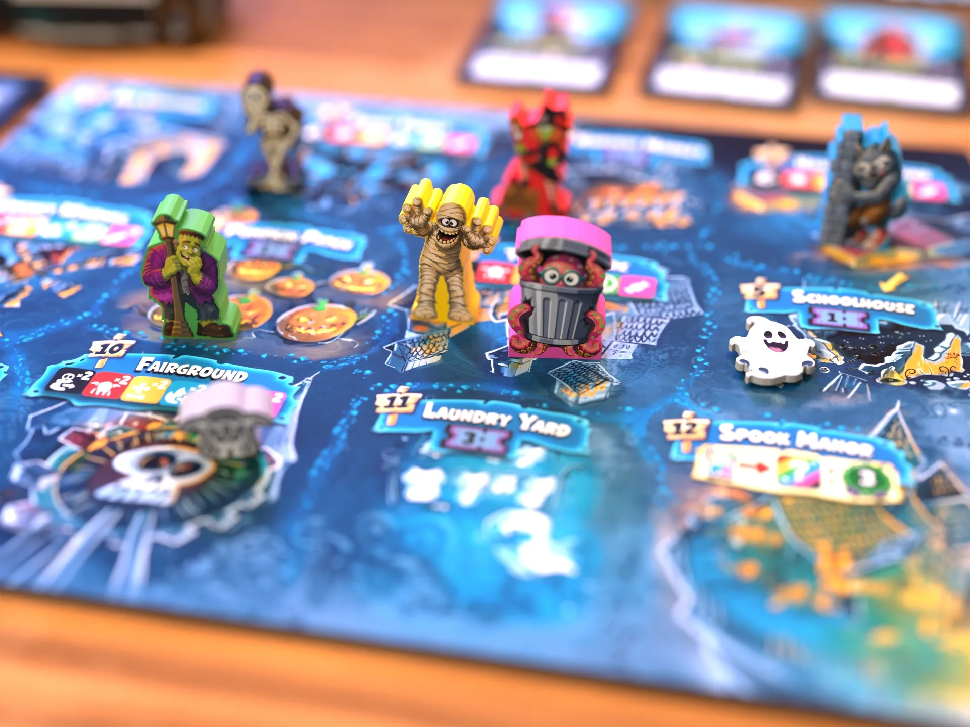 Startleton town board in Monsters on Board